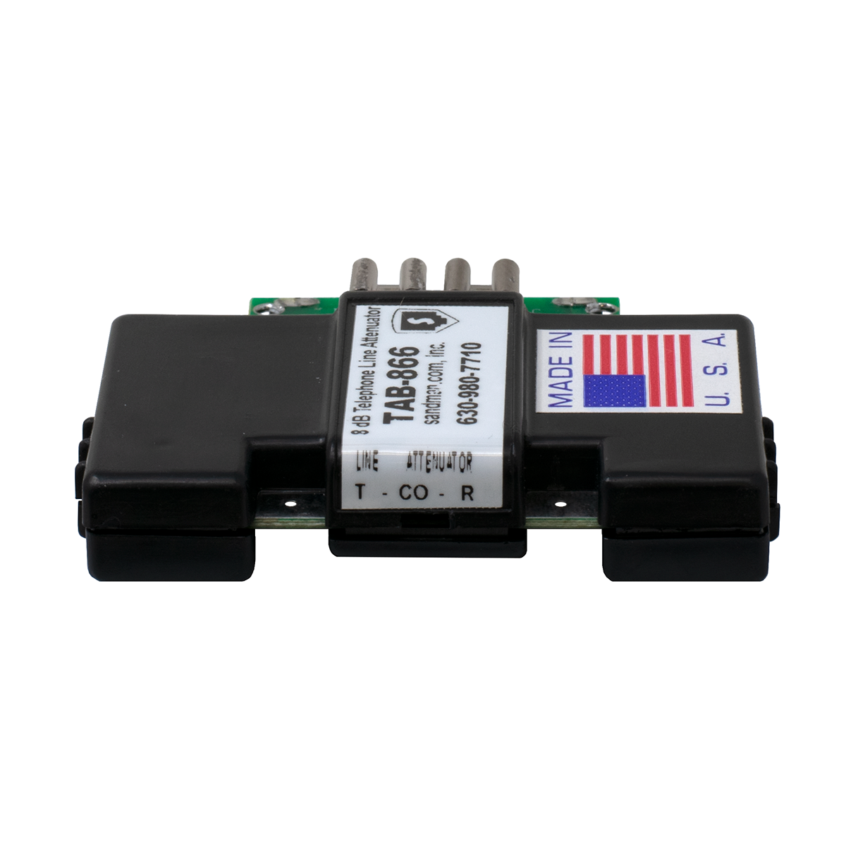 8dB 66 Block Attenuator (Front View) 8dB 66 Block Attenuator (Front View)