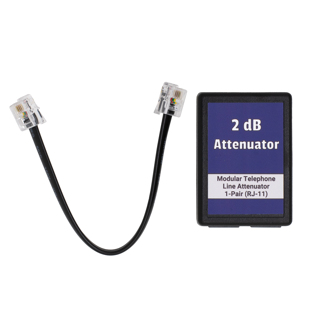 2dB Modular Attenuator (Top View) 2dB Modular Attenuator (Top View)