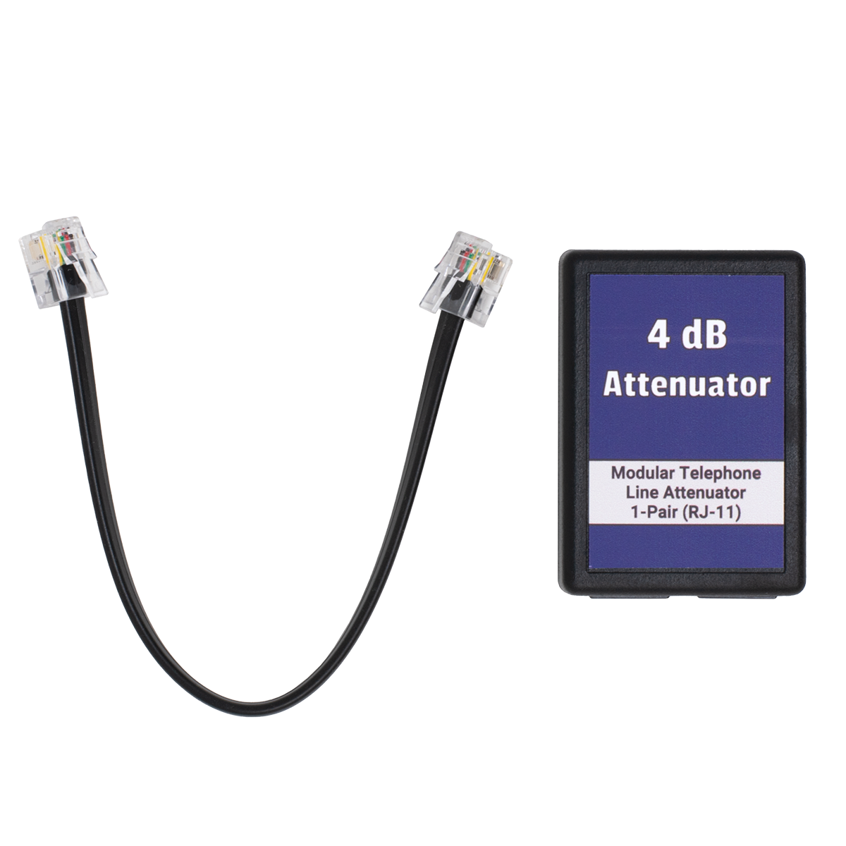 4dB Modular Attenuator (Top View) 4dB Modular Attenuator (Top View)