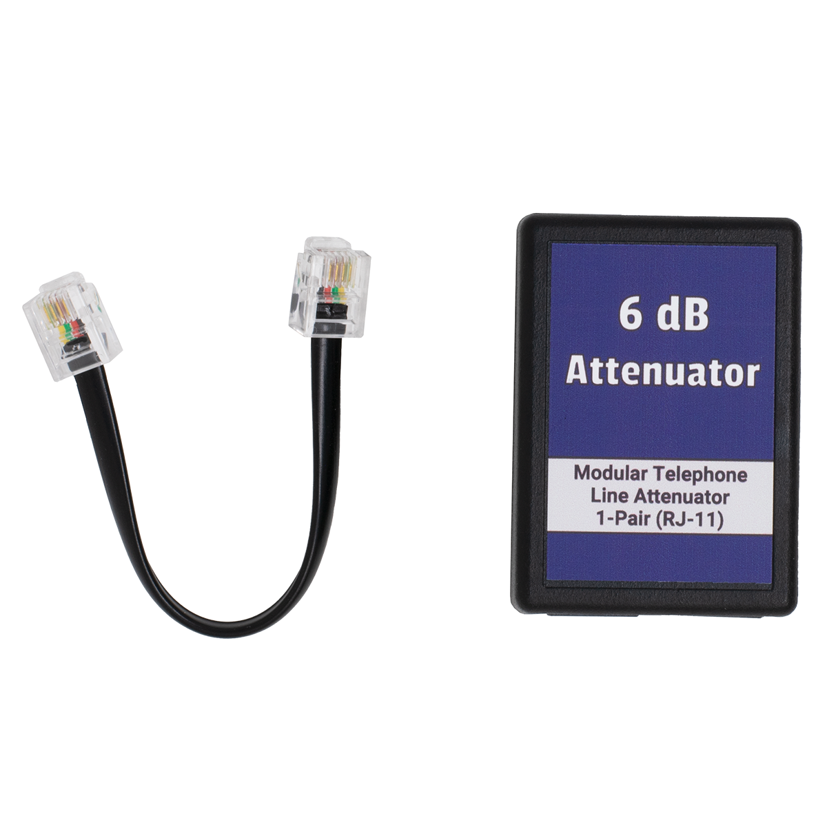 6dB Modular Attenuator (Top View) 6dB Modular Attenuator (Top View)