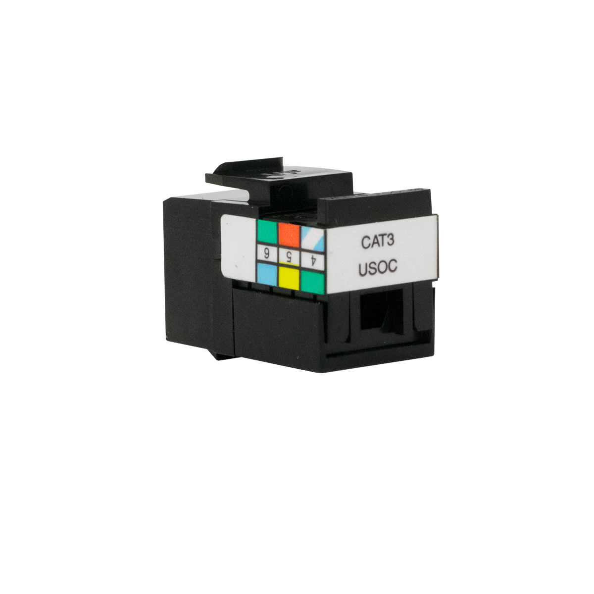 USOC RAPIDJACK-BLACK USOC RAPIDJACK-BLACK