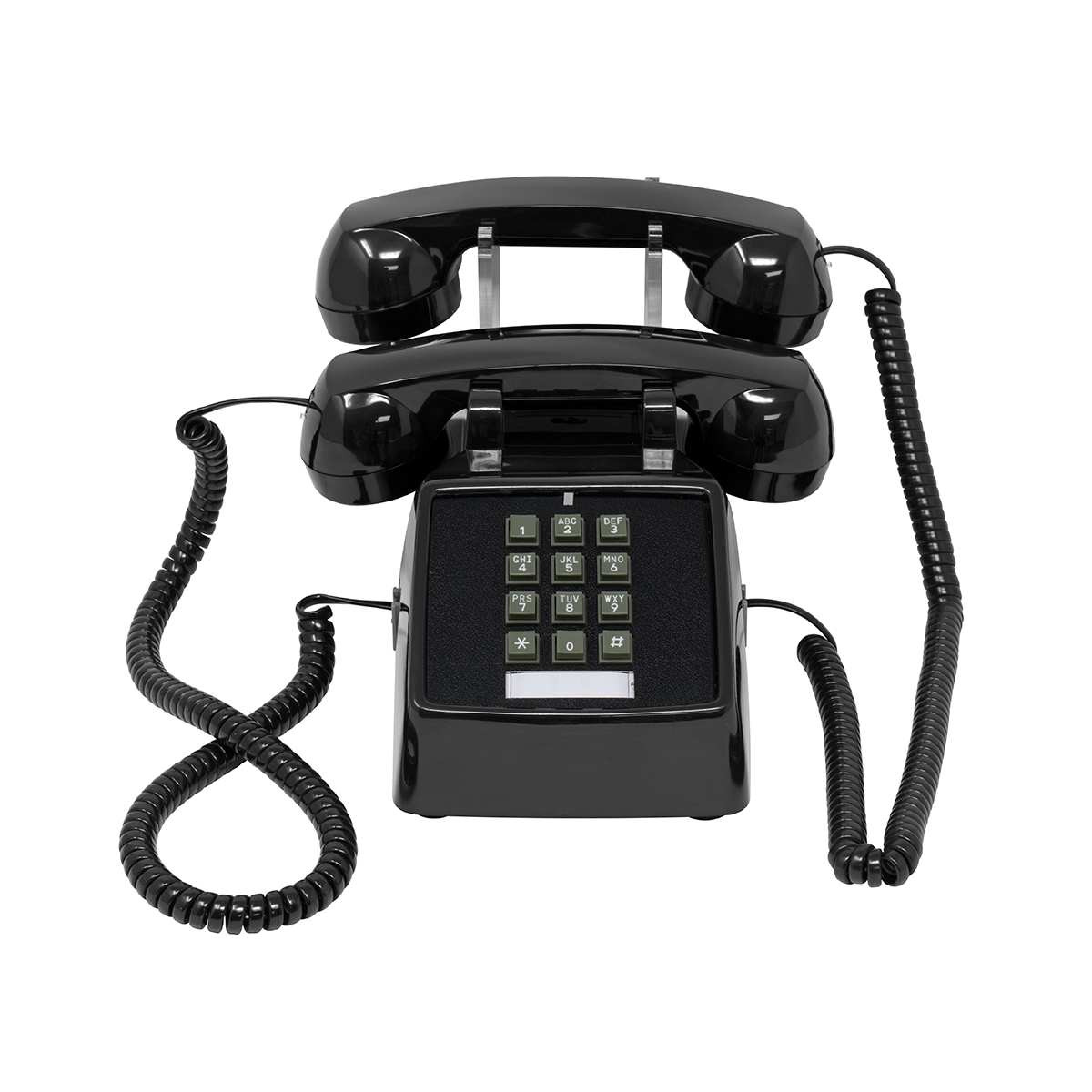  Black 2500 Consultation Desk Phone (Front View)