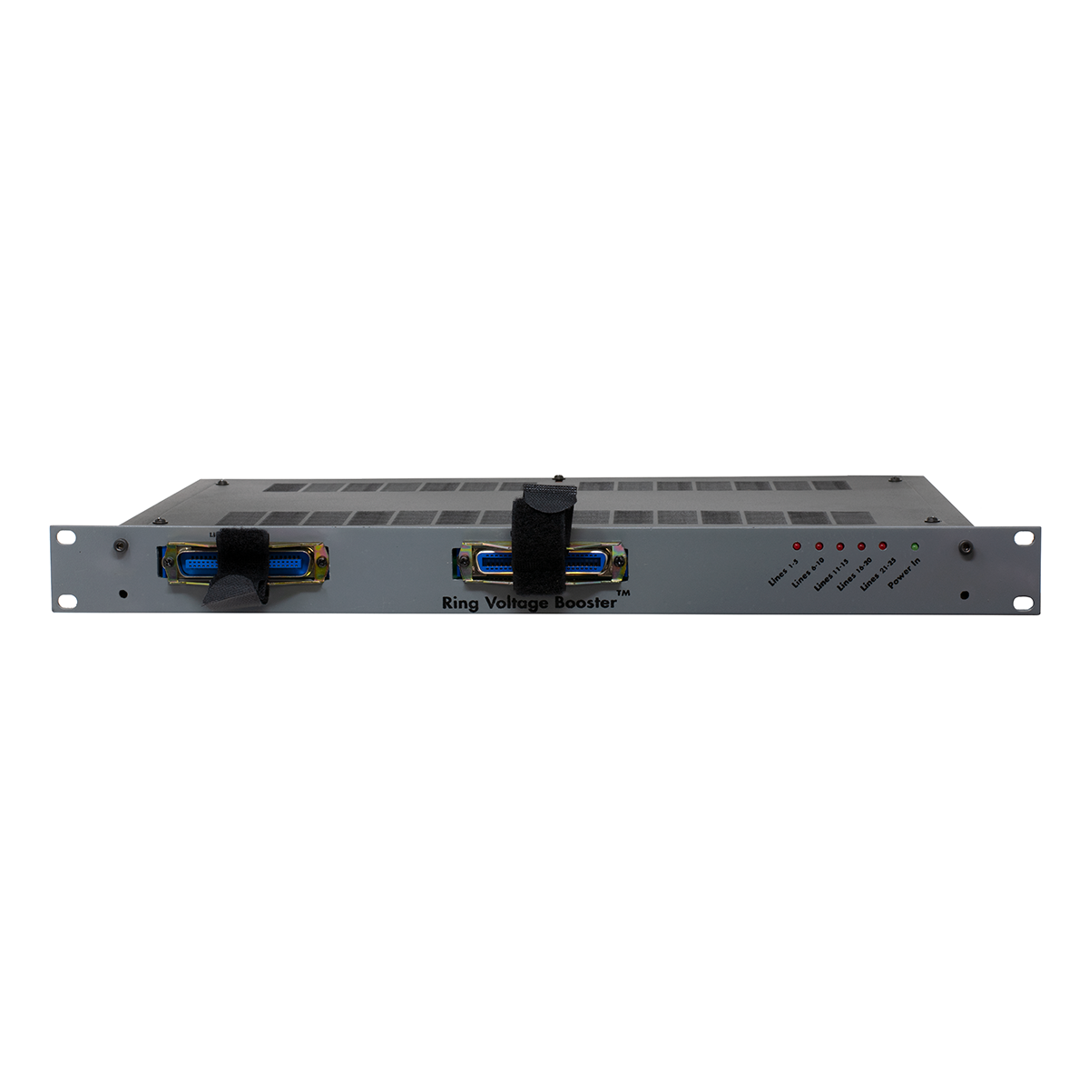 25 Line Ring Voltage Booster Chassis Front View 25 Line Ring Voltage Booster Chassis Front View