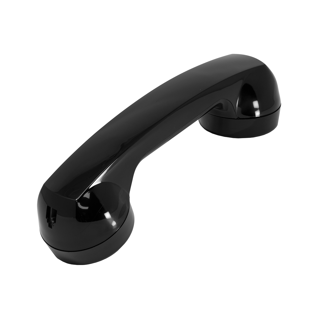 Replacement Handset for 2500/2554 Phones - Black (Top View)