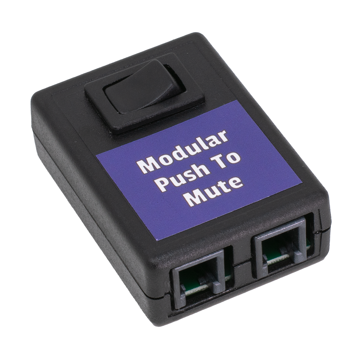 Modular Push-To-Mute Switch (Front View)
