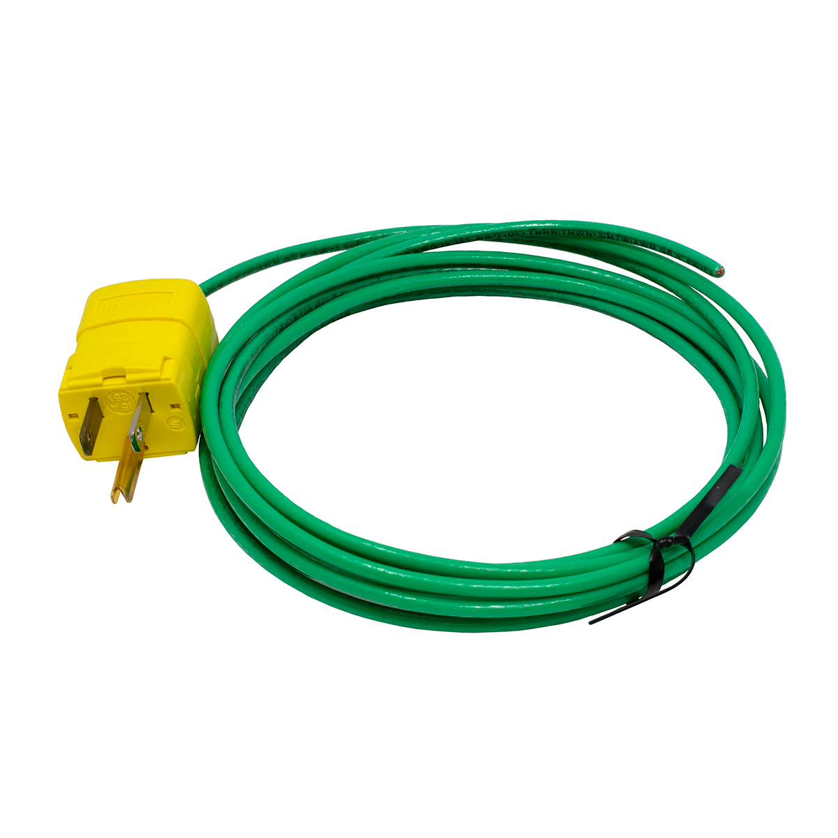 10 Foot AC Ground Plug with 10 Gauge Stranded Wire 10 Foot AC Ground Plug with 10 Gauge Stranded Wire