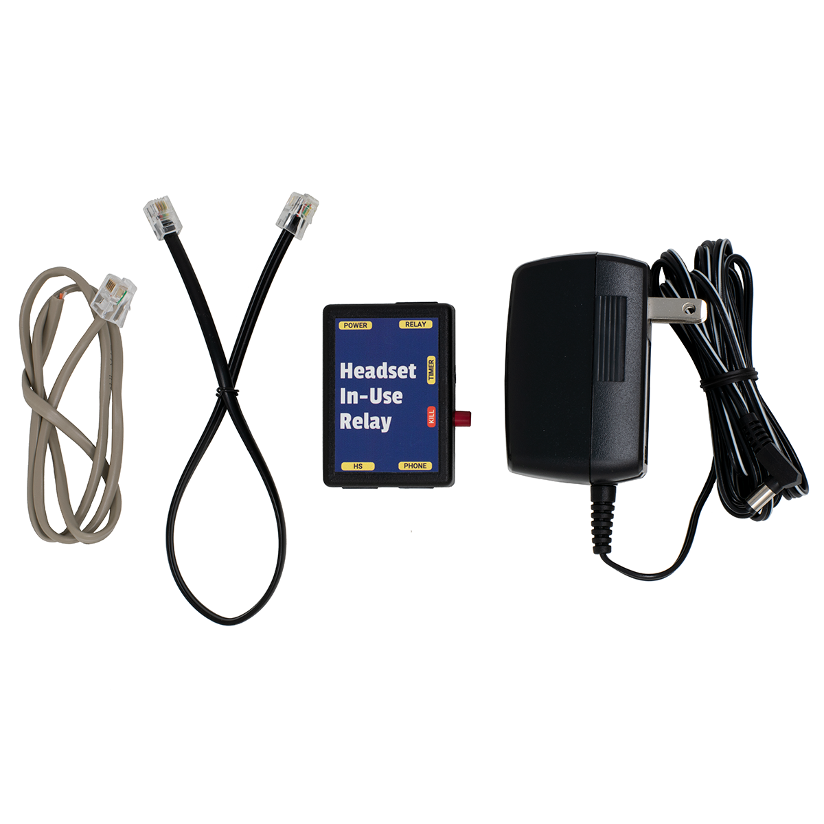 Headset In-Use Relay (Top Unit, Cord, and PS View) Headset In-Use Relay (Top Unit, Cord, and PS View)