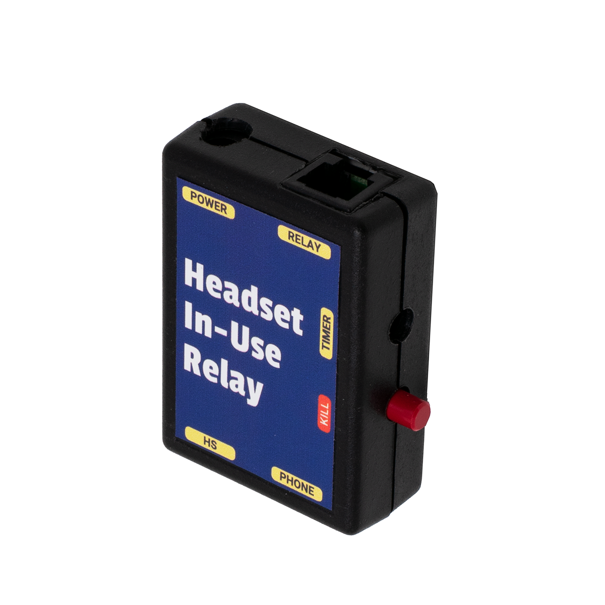 Headset In-Use Relay (Top View) Headset In-Use Relay (Top View)