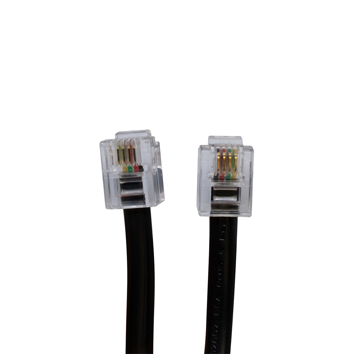 12" BLACK 6P4C REV LINE CORD 12" BLACK 6P4C REV LINE CORD