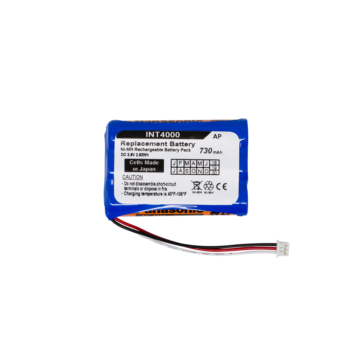 INTER-TEL, INT4000, NIMH 730 MAH