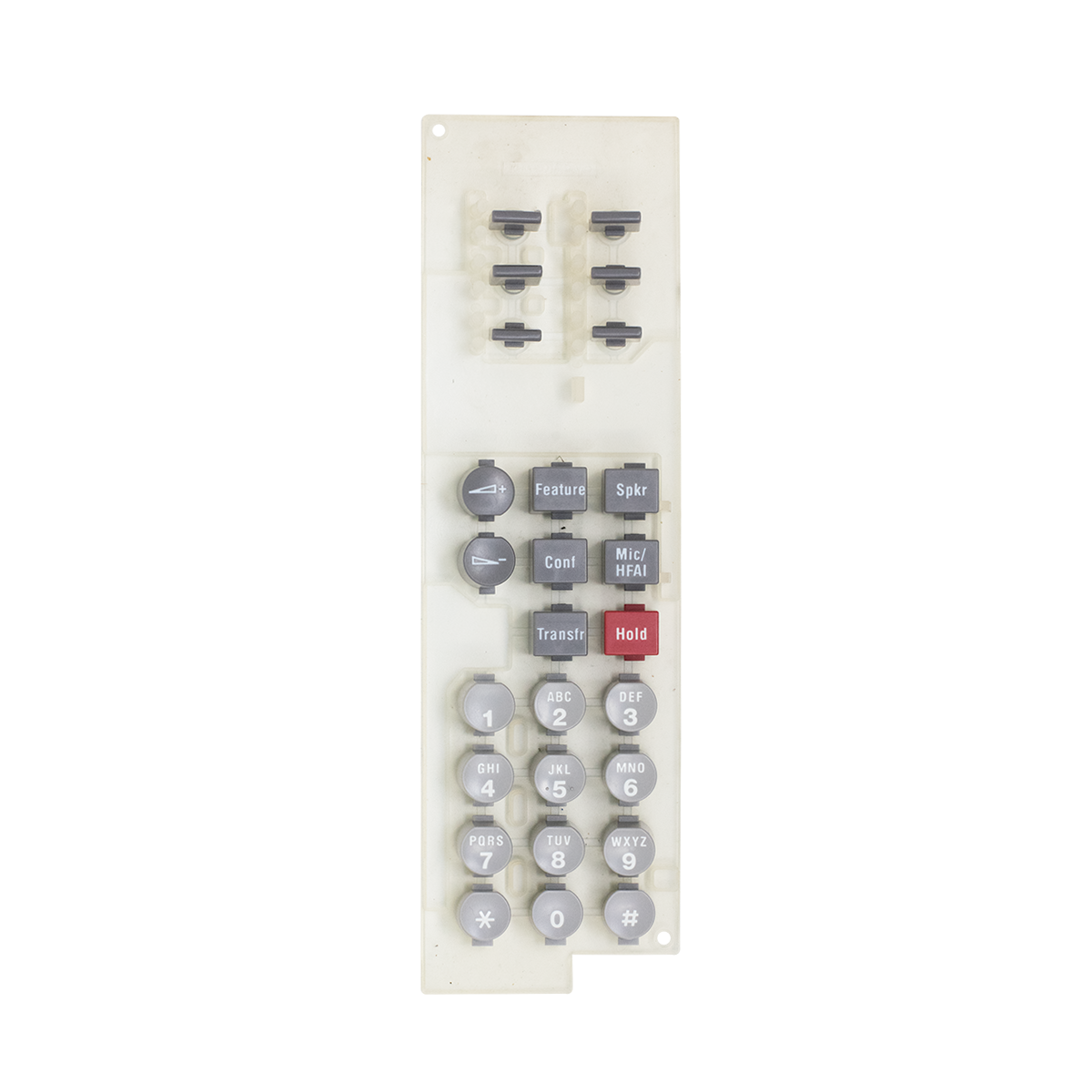 AVAYA, EURO 6 BTN,BLACK, INCLUDES MEMBRANE AVAYA, EURO 6 BTN,BLACK, INCLUDES MEMBRANE