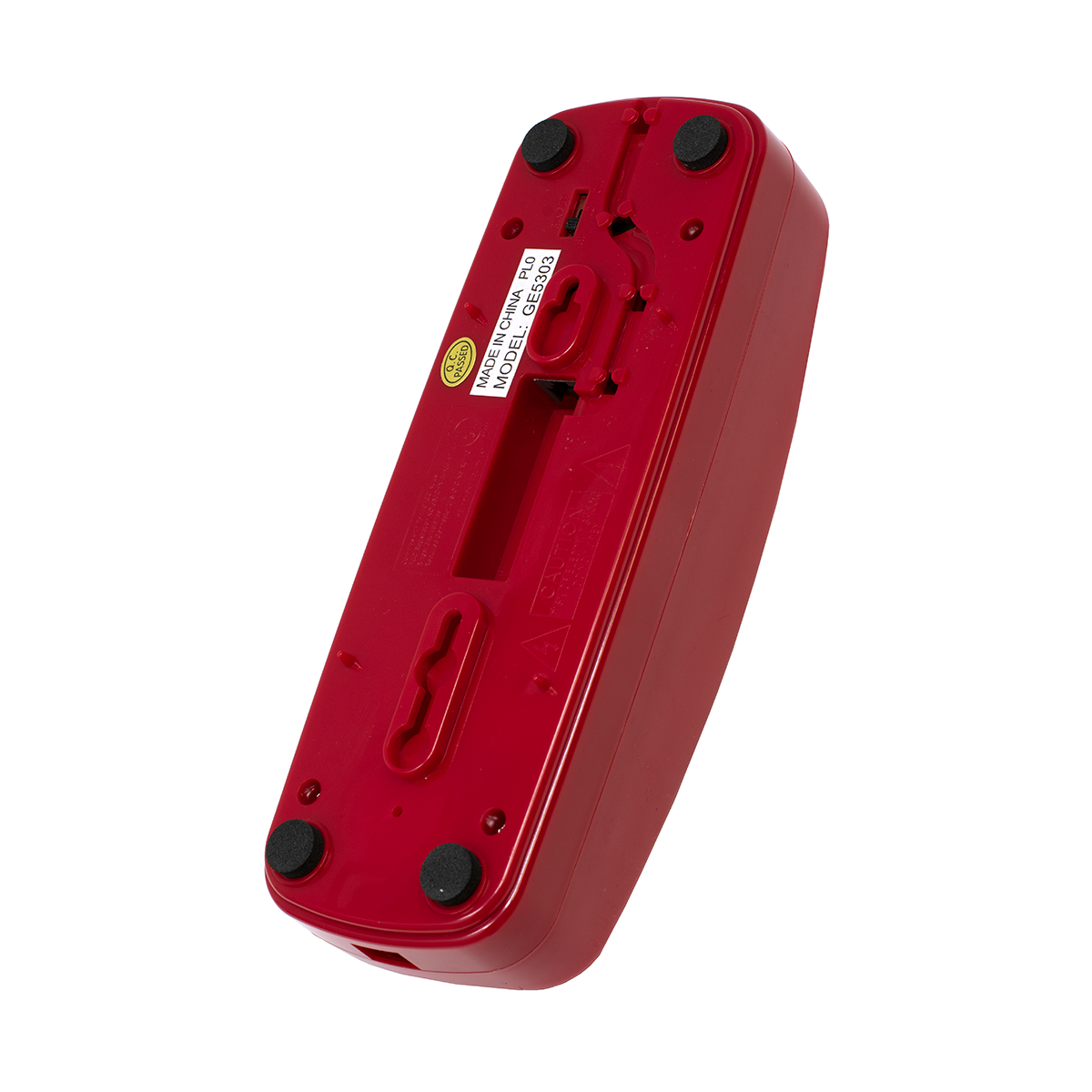 Trimline Red Analog Telephone (Bottom) Trimline Red Analog Telephone (Bottom)