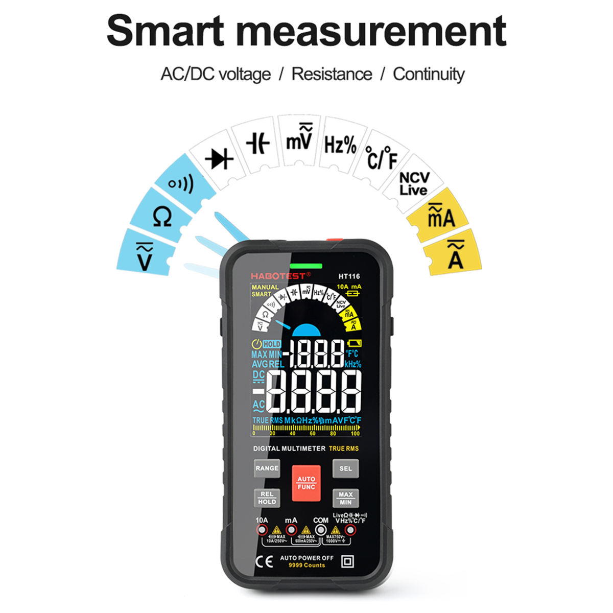Technician's Smart Digital Multimeter (DVOM) (Measurement View) Technician's Smart Digital Multimeter (DVOM) (Measurement View)