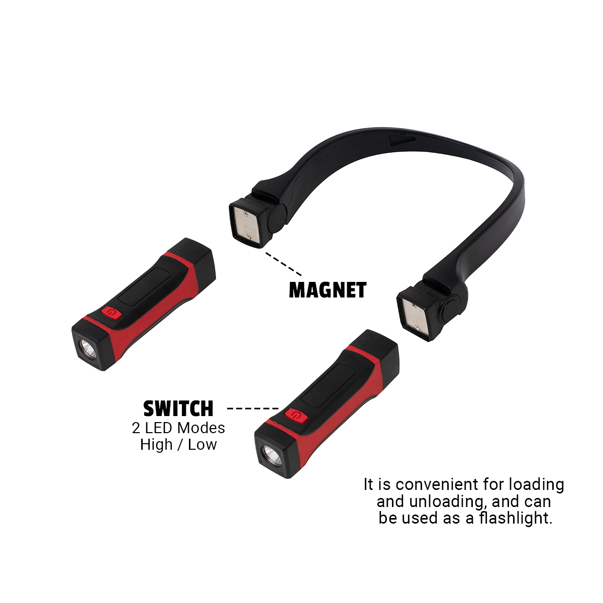 Technician's Neck Light Magnets / Switches Technician's Neck Light Magnets / Switches