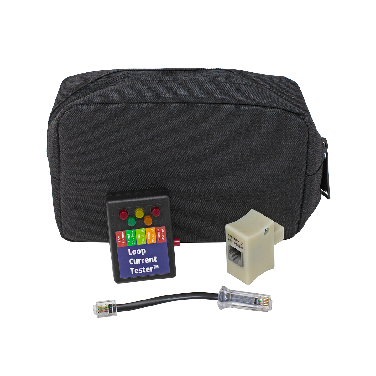 Deluxe Loop Current Tester Kit (Front View) Deluxe Loop Current Tester Kit (Front View)