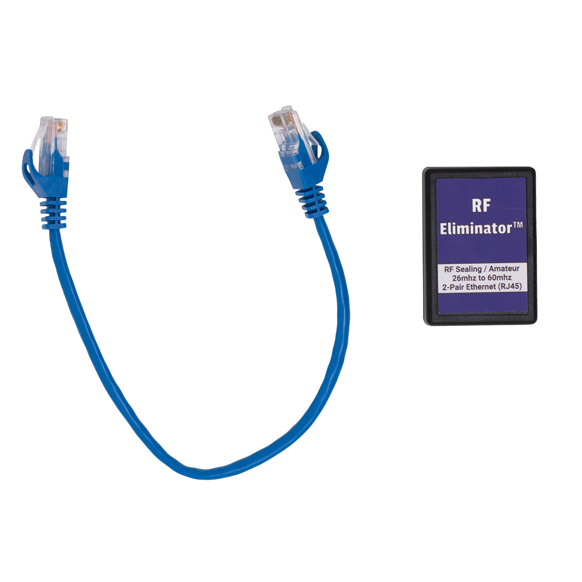 RF Eliminator - 2 Pair Ethernet - Sealing (Top View)