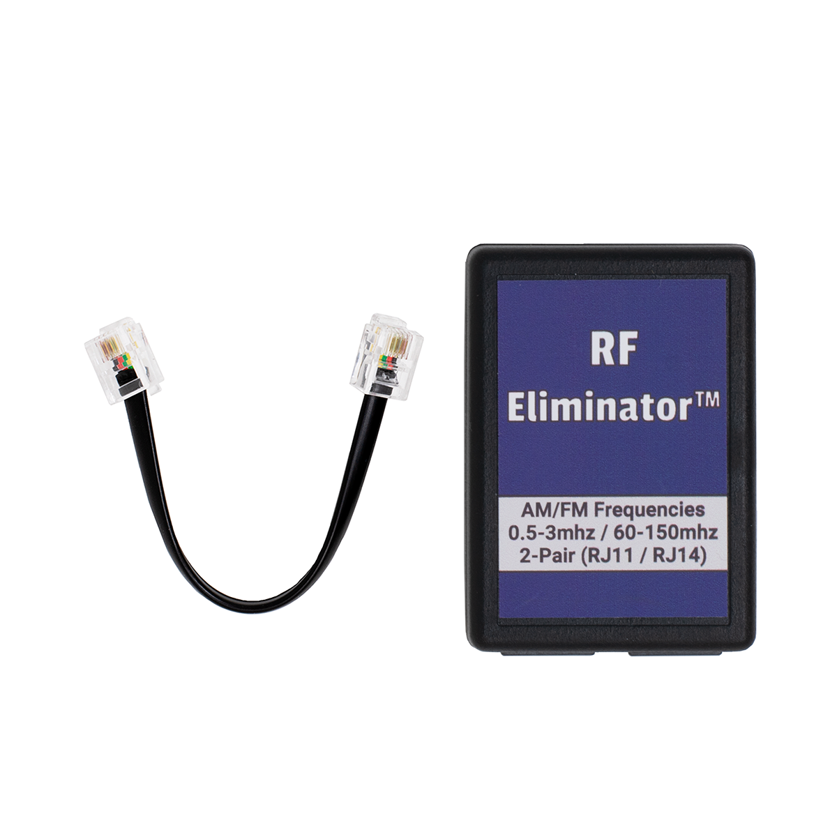 RF Eliminator - 2 Line - AM / FM Combo (Top View)