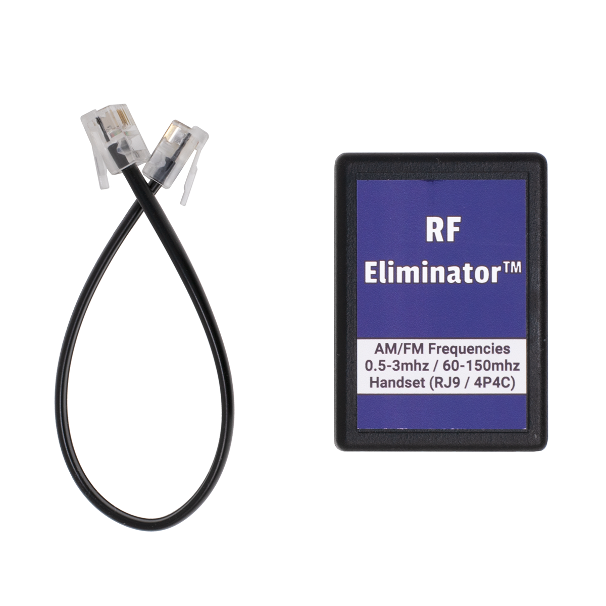 RF Eliminator - Handset - AM / FM Combo (Top View)