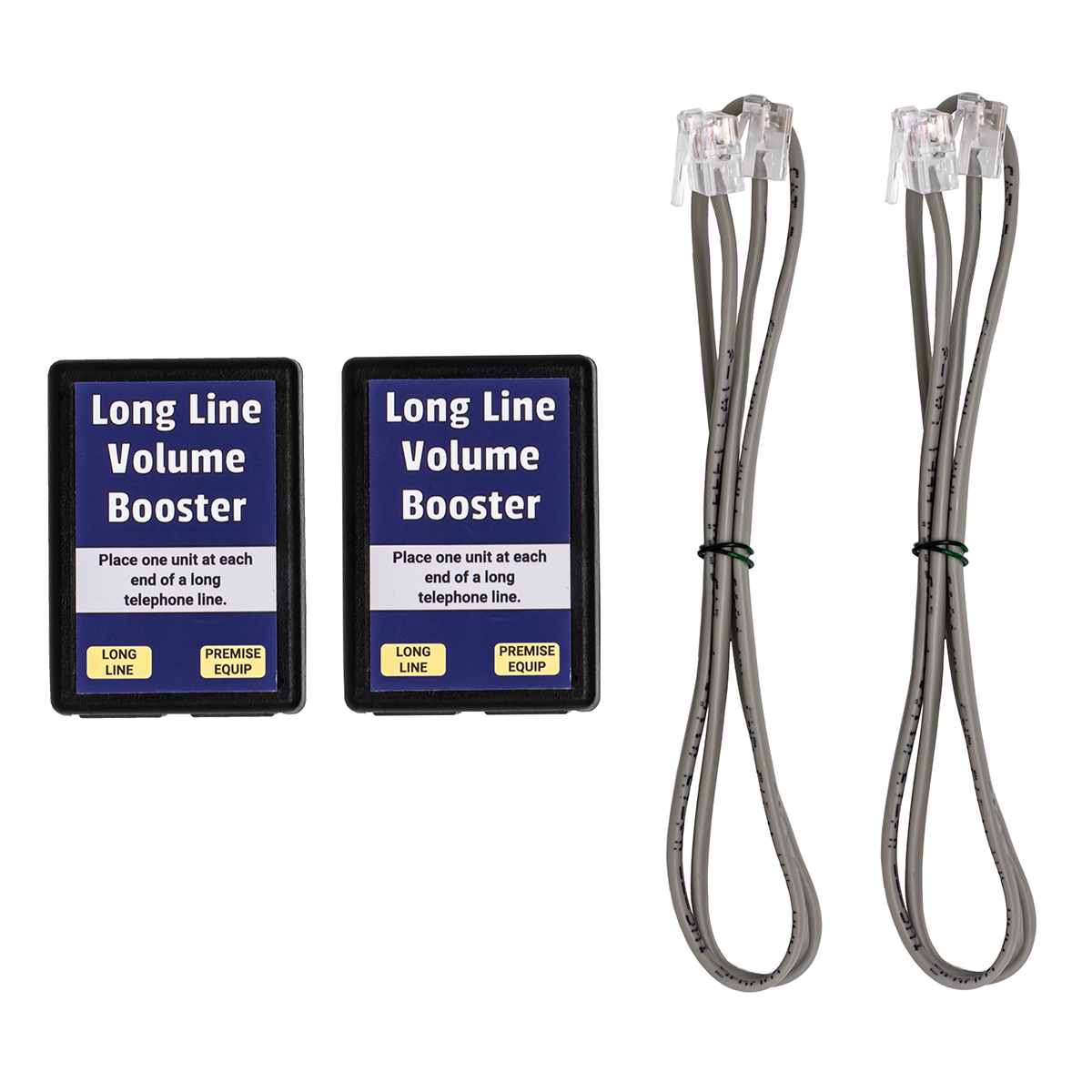 Long Line Volume Booster Set w/Cords
