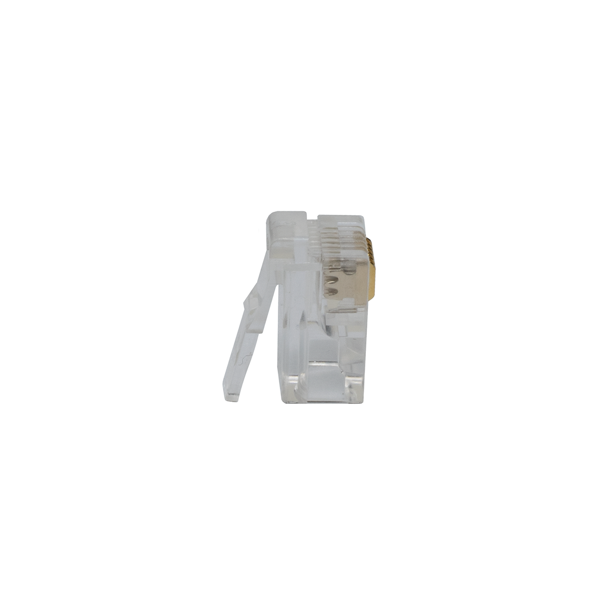 Modular 6P6C Solid Wire Plugs (100 Count) (Side View) Modular 6P6C Solid Wire Plugs (100 Count) (Side View)