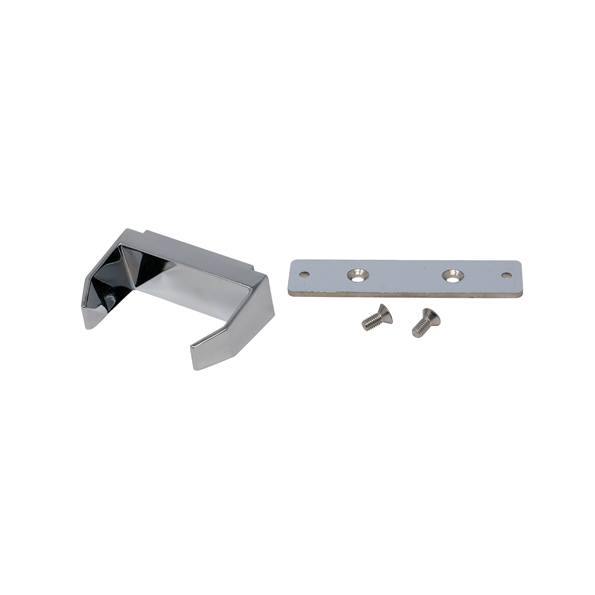 Chrome Handset Hanger with Bracket