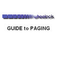 BOOK: Wheelock Guide to Paging